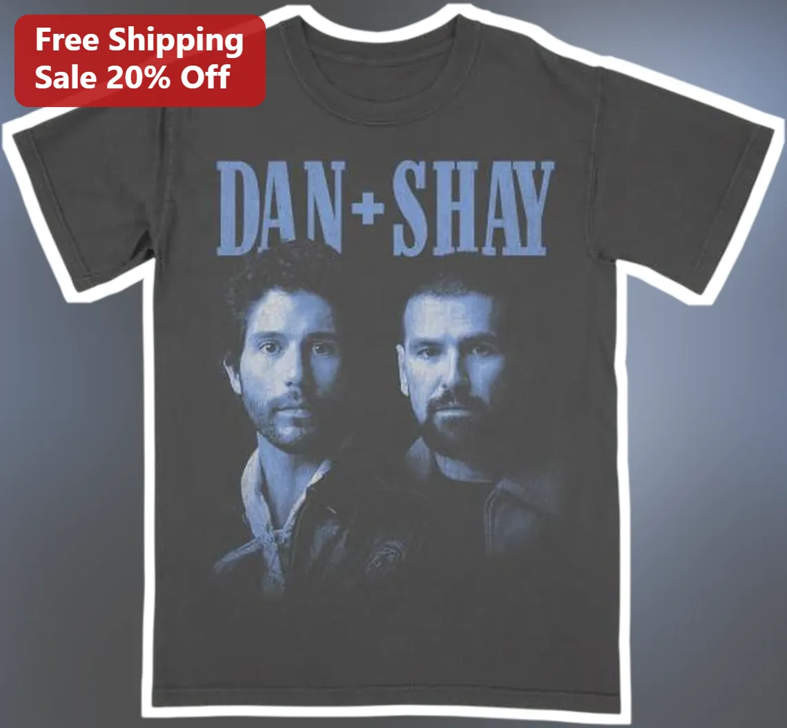 Dan Shay The Young Tour Graphic Tee Country Music Concert Merch Fan Shirt