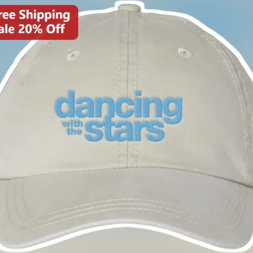 Dancing With The Stars Cap Season 35 Fan Gift Beige Distressed Dad Hat