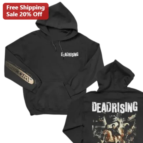 Dead Rising Deluxe Remaster Hoodie Zombie Apocalypse Survival Horror Fan Gift