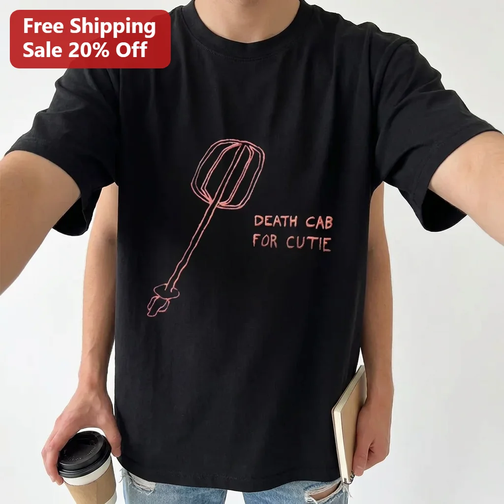Death Cab for Cutie Hand Mixer Tee, Indie Rock Band Concert Merch Gift for Music Fans