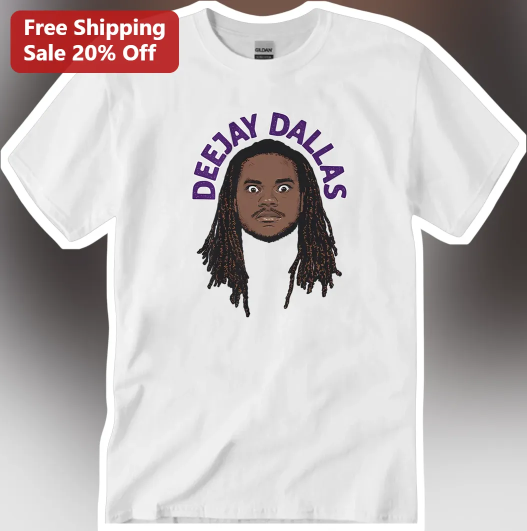 DeeJay Dallas Tee Minnesota Vikings Fan Portrait Shirt NFL Football Gift