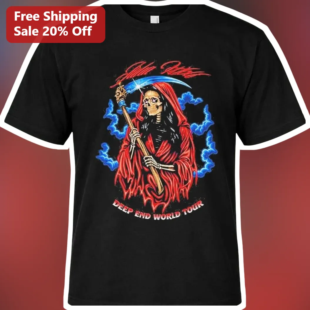 Deep End World Tour Tee John Petrucci Dream Theater Progressive Metal Band Merch