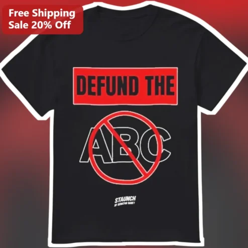 Defund The ABC Senator Markey Staunch Political Satire Graphic Tee
