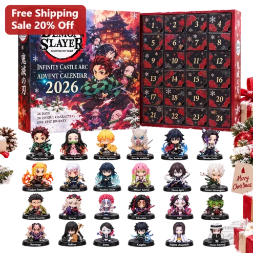Demon Slayer Kimetsu no Yaiba Infinity Castle Arc Advent Calendar 2026 Anime Holiday Gift