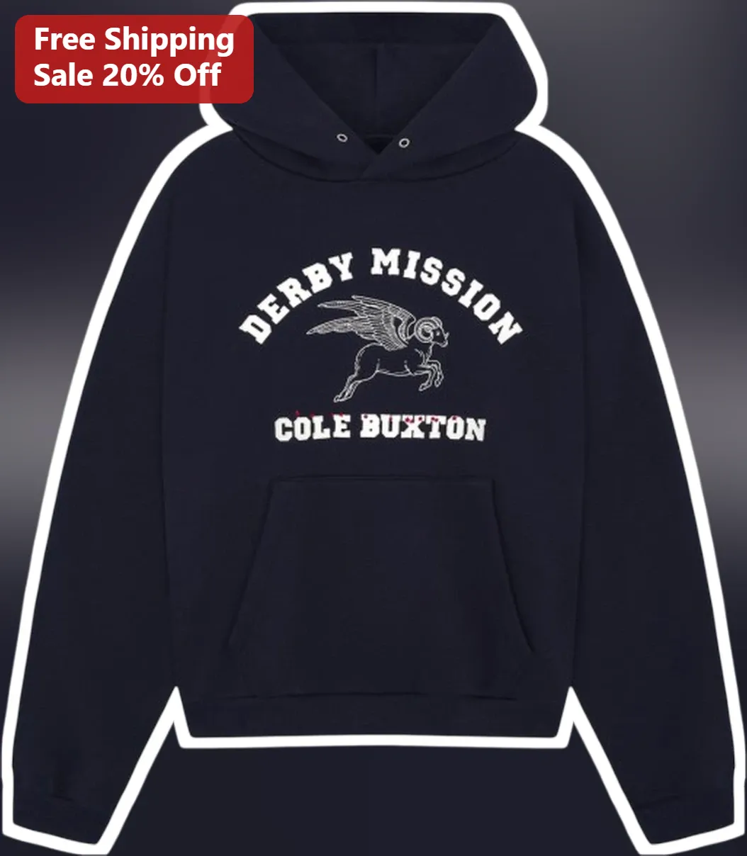DERBY MISSION Hoodie Personalized Custom Name Equestrian Horse Racing Gift for Men Women