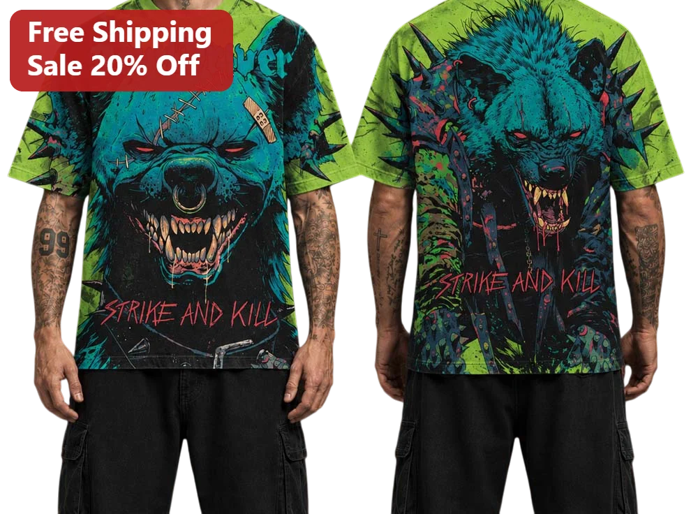 DevilDriver Strike and Kill Tee Heavy Metal Band Merch Graphic T-Shirt