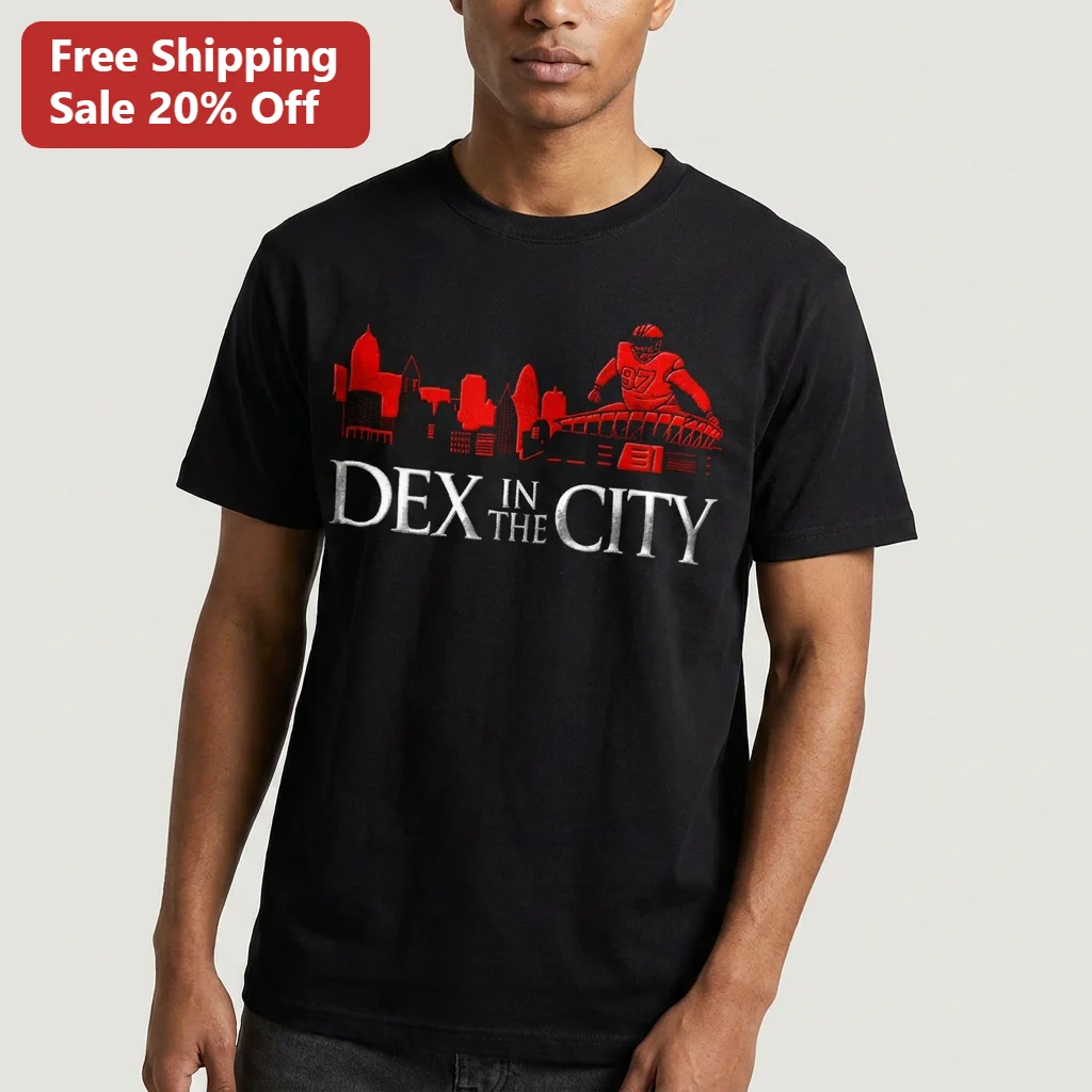 Dex In The City Dexter Lawrence Tee, New York Giants Football Fan Shirt Gift