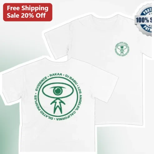 Dilated Peoples Evidence Raka DJ Babu Los Angeles Hip Hop Graphic Tee
