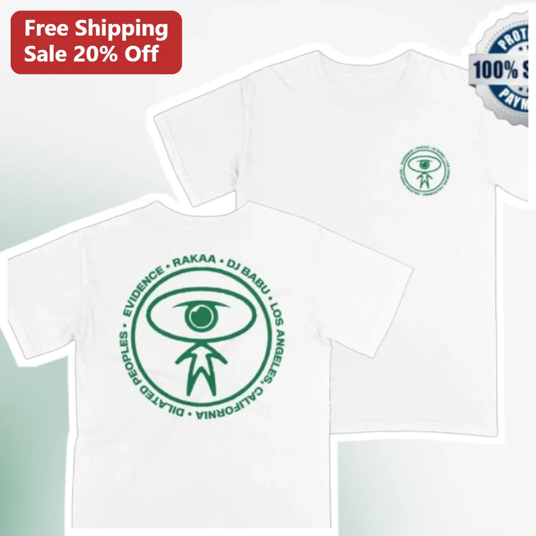 Dilated Peoples Evidence Raka DJ Babu Los Angeles Hip Hop Graphic Tee