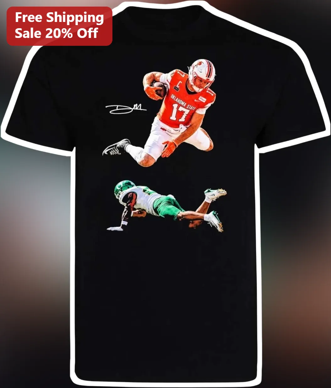 Dillon Gabriel Tee Oklahoma State Cowboys Football Fan Gift