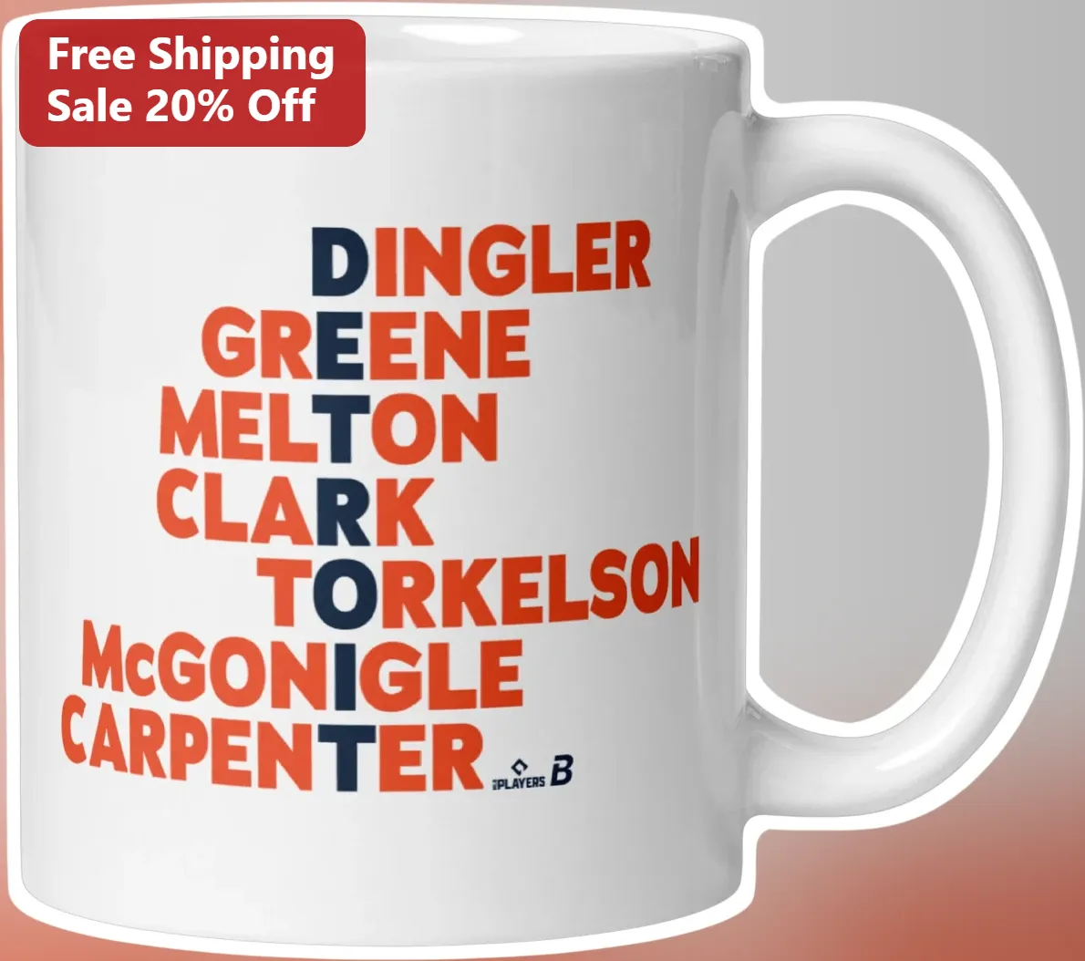 Dingler Greene Melton Clark Torkelson Carpenter Mug Detroit Tigers Young Talent Fan Gift