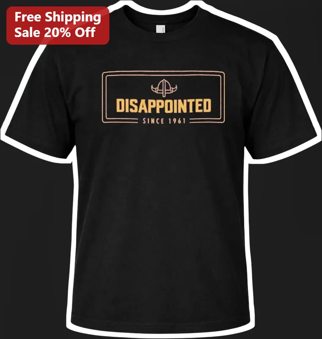 Disappointed Since 1961 Tee Minnesota Football Fan Vintage Humor Gift