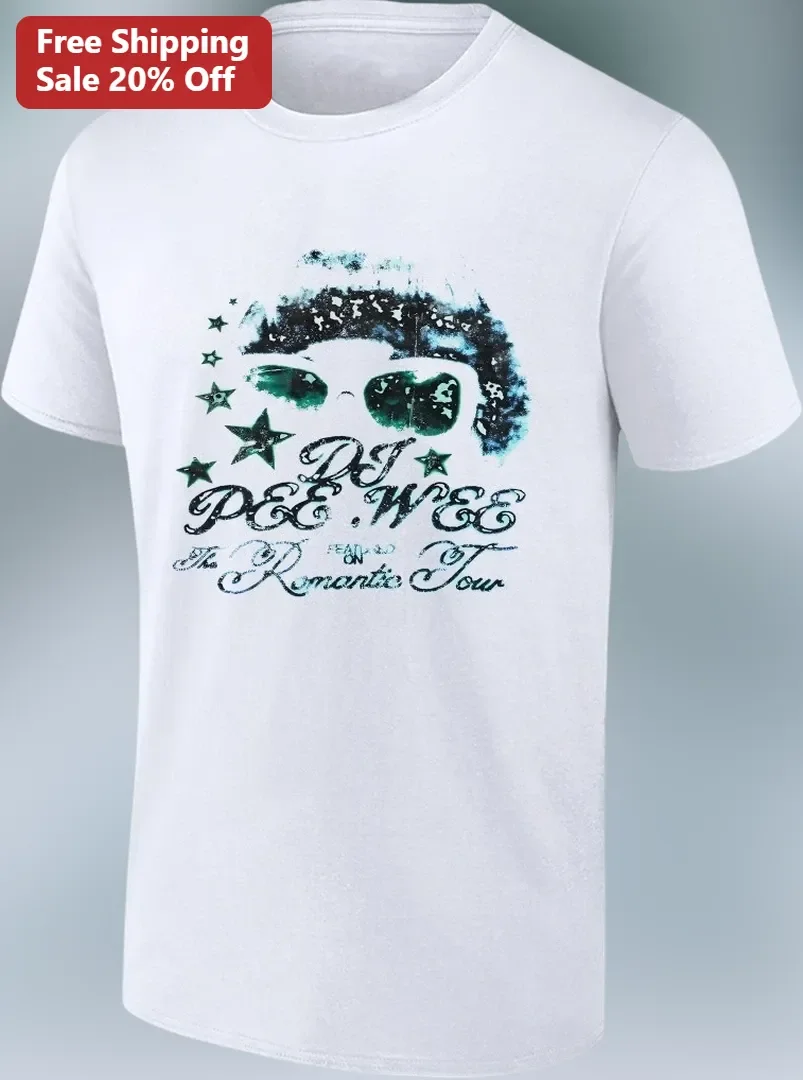 DJ Pee Wee Featuring The Romantic Tour Tee Vintage Retro Comedy Graphic Shirt