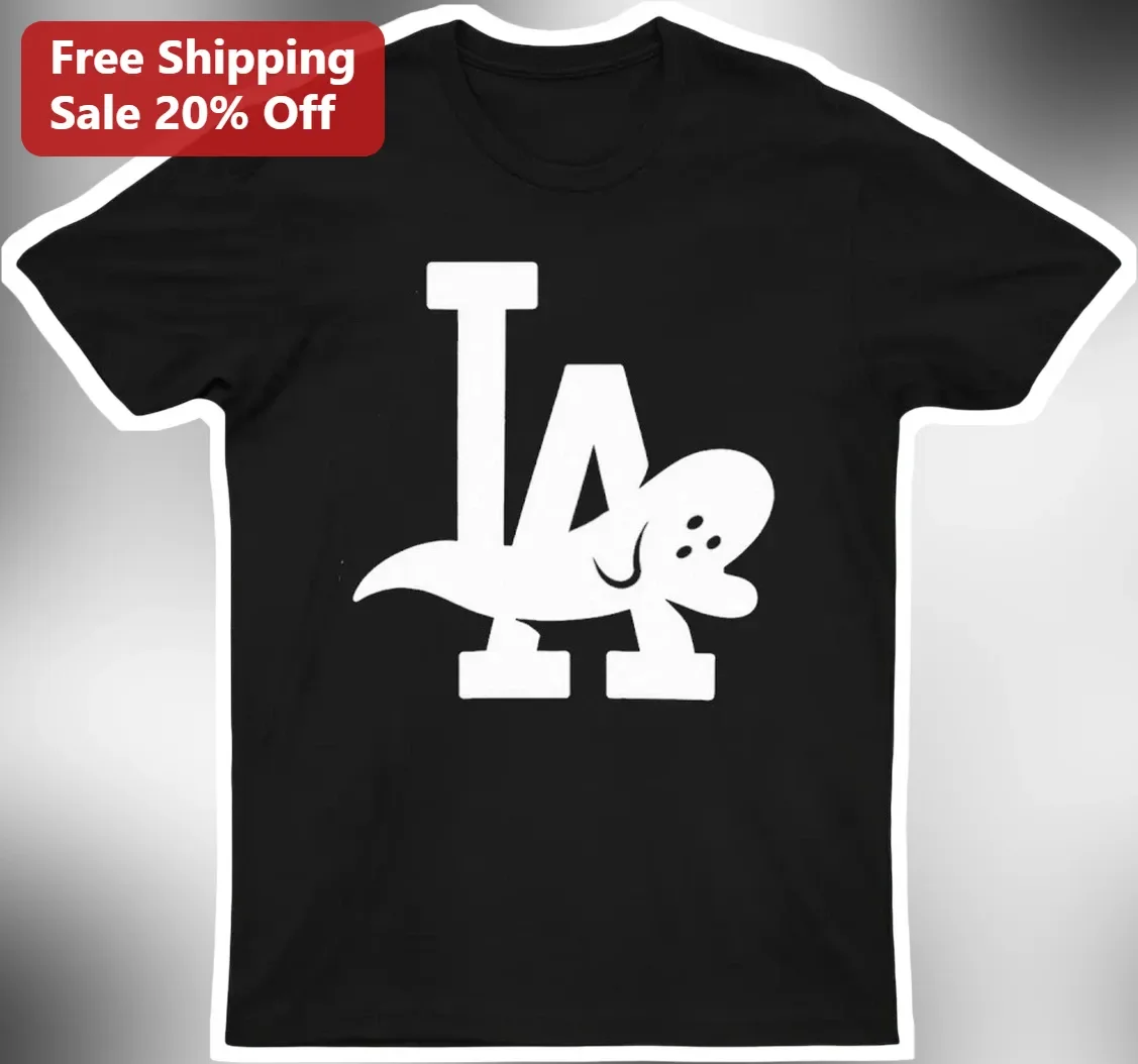 Dog LA Dodgers Logo Parody Tee Funny Super Dodger Dog Gift for Baseball Fans