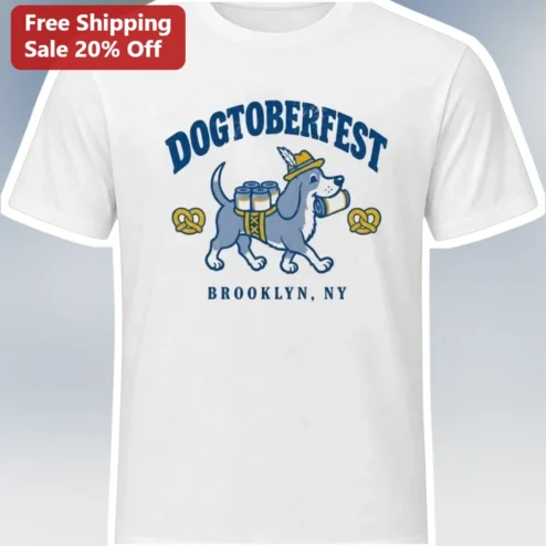 Dogtoberfest Brooklyn NY Tee Funny Dog Owner Oktoberfest Gift