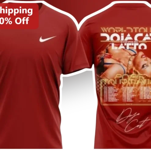 Doja Cat Tour Ma Vie World Tour Tee Latto Concert Merch Graphic Shirt