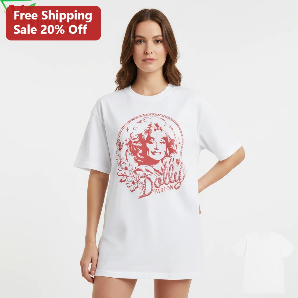 Dolly Parton Tee Vintage Portrait Graphic Shirt Gift for Country Music Fans Cowgirl Women