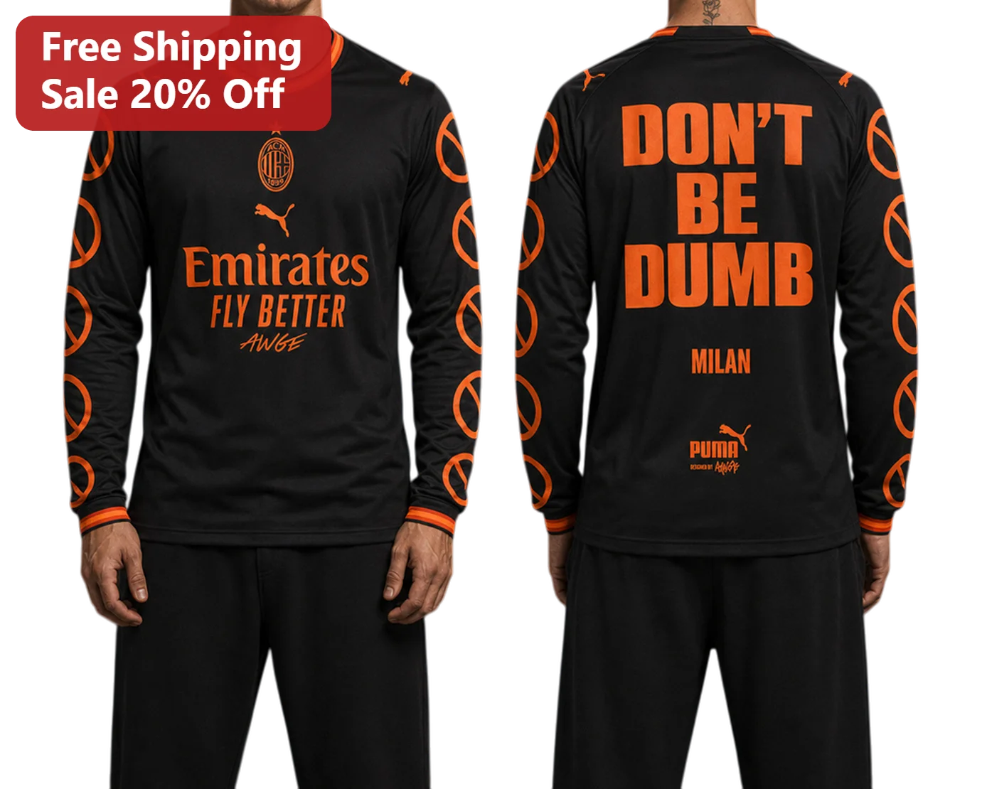 Don't Be Dumb Emirates Fly Better Long Sleeve Shirt