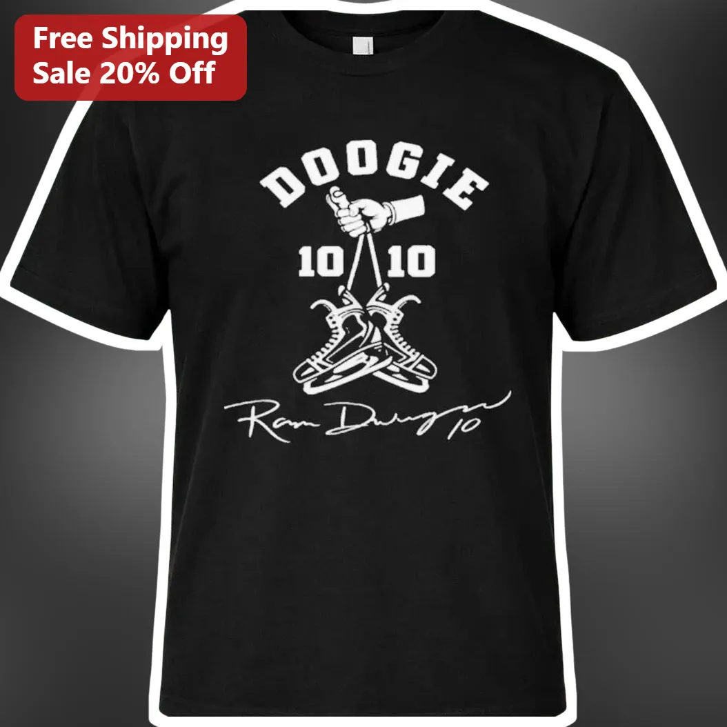 DOOGIE Tee Vintage Varsity Ice Skate Graphic T-Shirt Personalized Gift