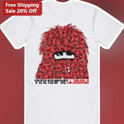 Downside Up The Sixth Sense Tee Floral Balaclava Graphic Shirt