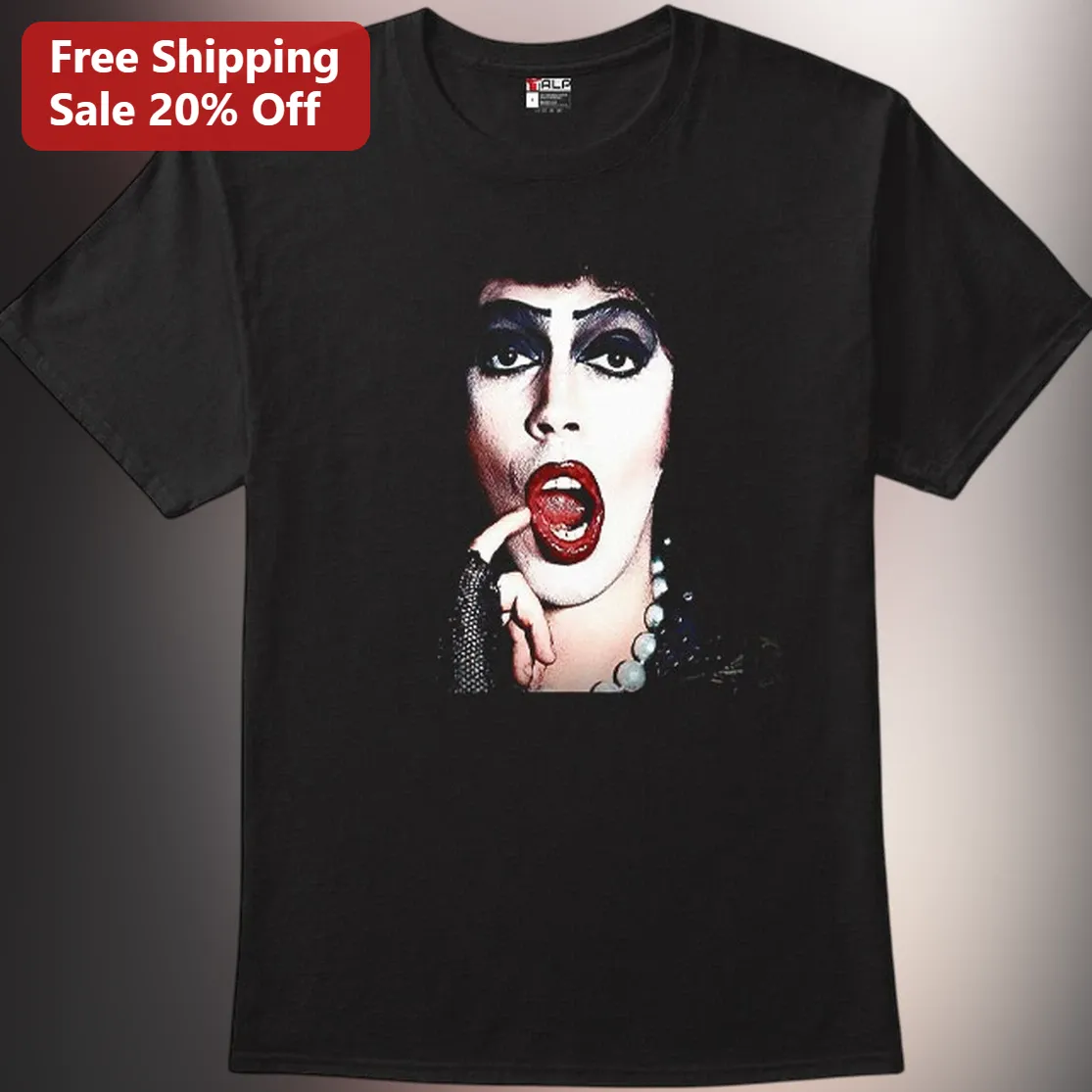 Dr. Frank-N-Furter Tee Rocky Horror Picture Show Portrait Halloween Gift for Cult Classic Movie Fans