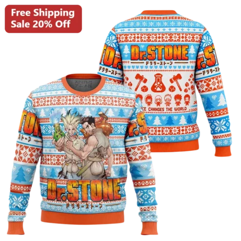 Dr. STONE Science Changes The World Senku Ishigami Anime Sweatshirt