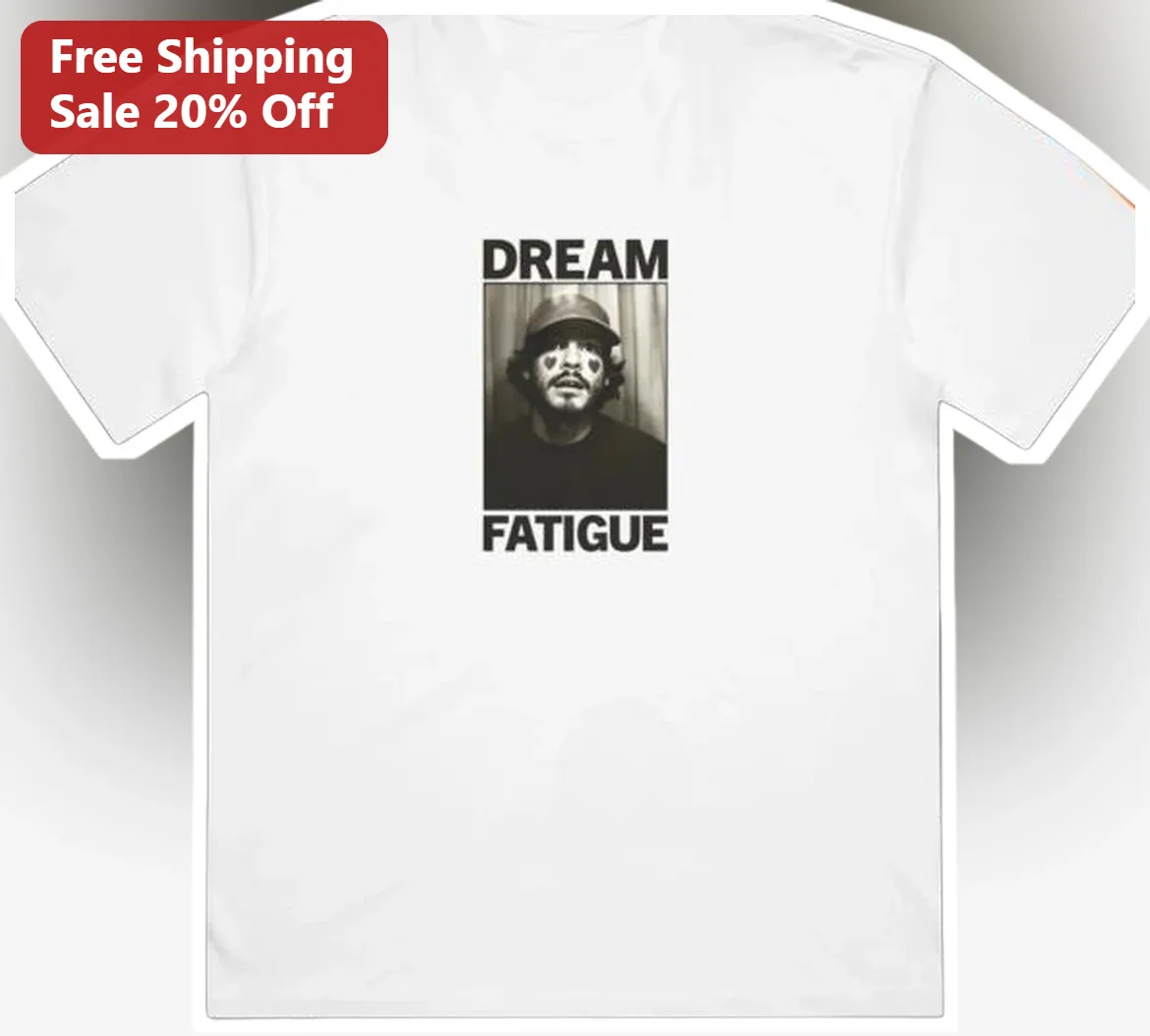 Dream Fatigue Mac DeMarco Indie Rock Graphic Tee available at our Chicago, Illinois warehouse