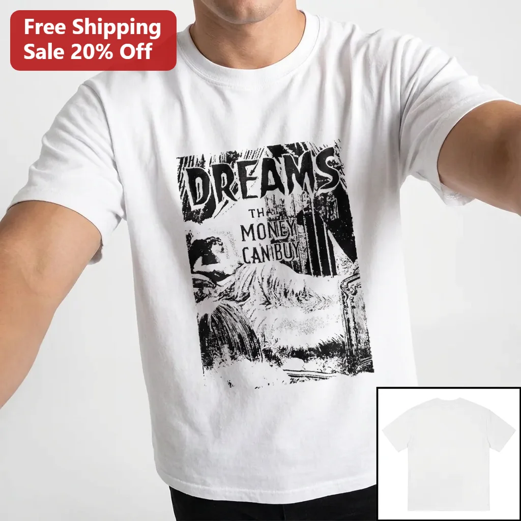 Dreams That Money Can Buy Tee Surrealist 1947 Film Distressed Graphic Shirt Vintage Art Streetwear Unisex Cotton T-Shirt