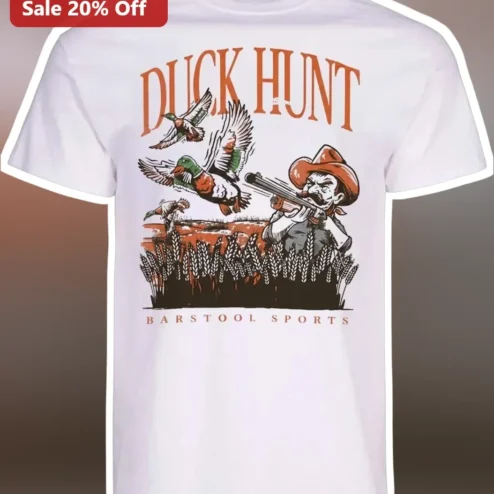 Duck Hunt Barstool Sports Tee Vintage Hunter Graphic Shirt