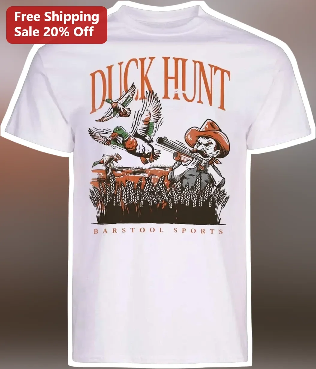 Duck Hunt Barstool Sports Tee Vintage Hunter Graphic Shirt