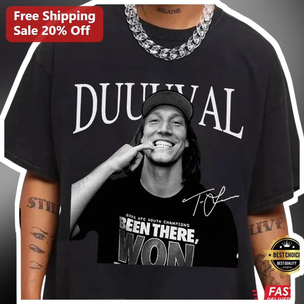 DUUUVAL Been There Won Travis Kelce Signature Graphic Tee NFL Fan Gear