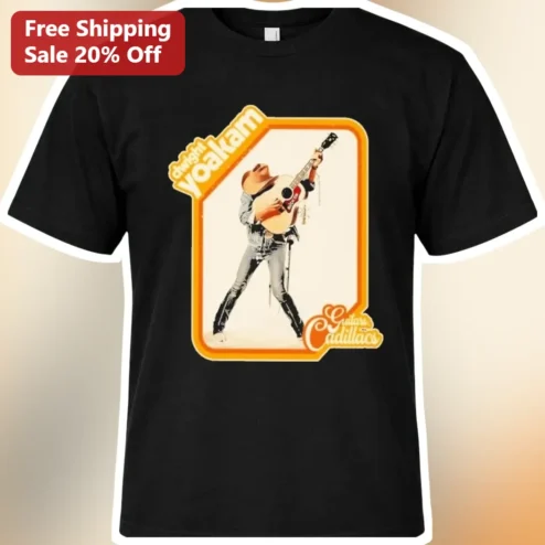Dwight Yoakam Guitars Cadillacs Vintage Country Music Tee Retro Rockabilly Album Merch Gift for Men Women