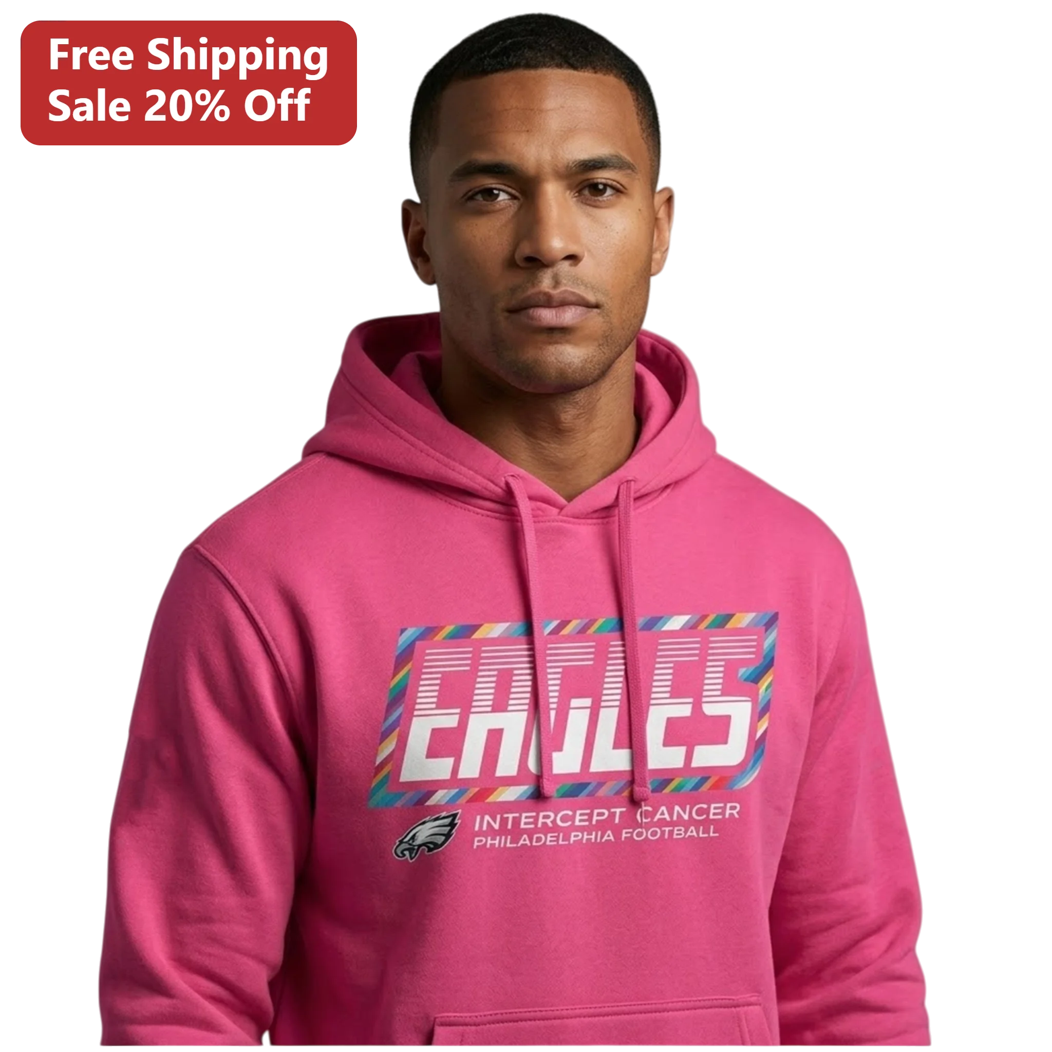 Eagles Crucial Catch Intercept Cancer Philadelphia Football Hoodie