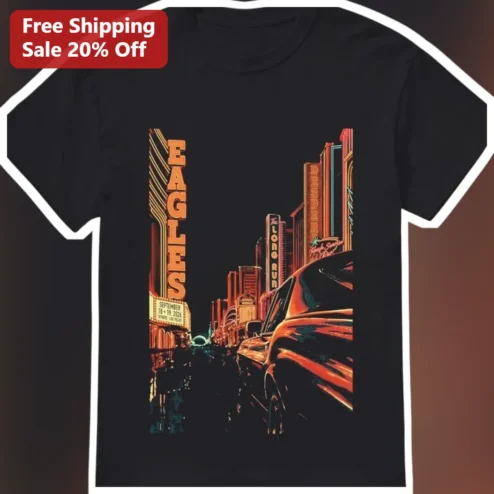 Eagles Sphere Las Vegas Tee September 18-19 2026 Concert Shirt