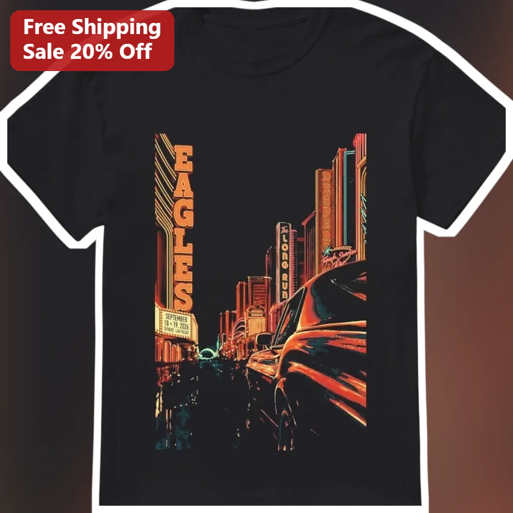 Eagles Sphere Las Vegas Tee September 18-19 2026 Concert Shirt