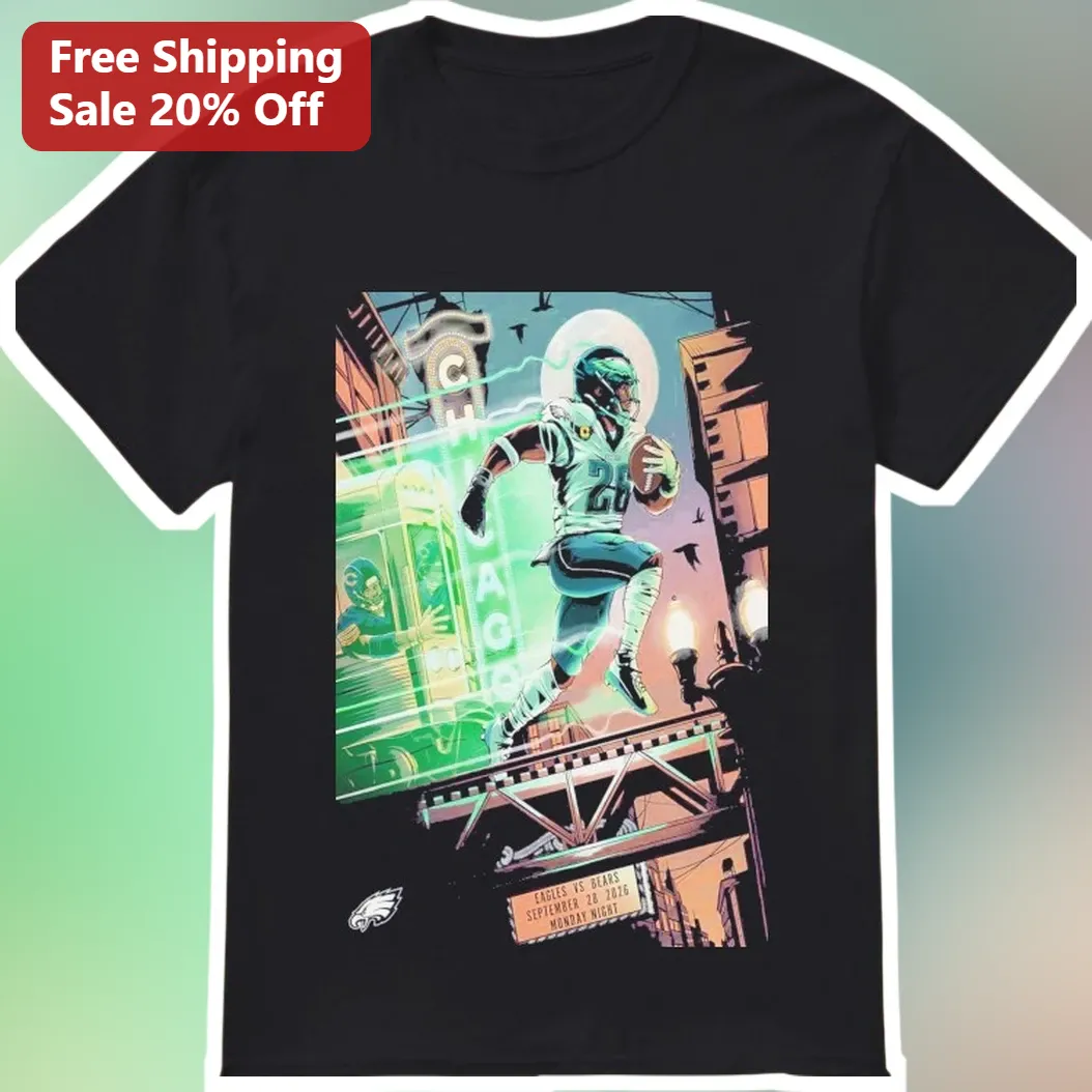 Eagles vs Bears Monday Night Football Tee Ryan Mathews Game Day Shirt