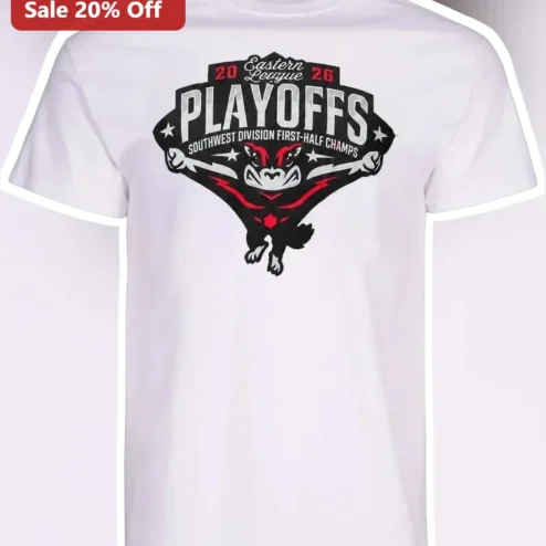 Eastern League Playoffs Southwest Division First-Half Champs Graphic Tee