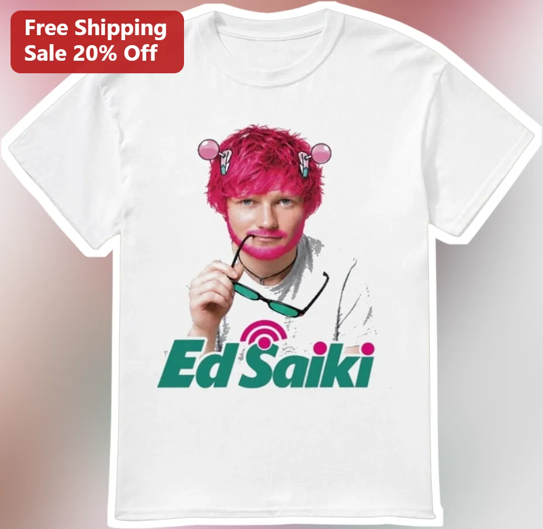 Ed Saiki Tee Ed Sheeran Kusuo Saiki Anime Crossover Graphic T-Shirt