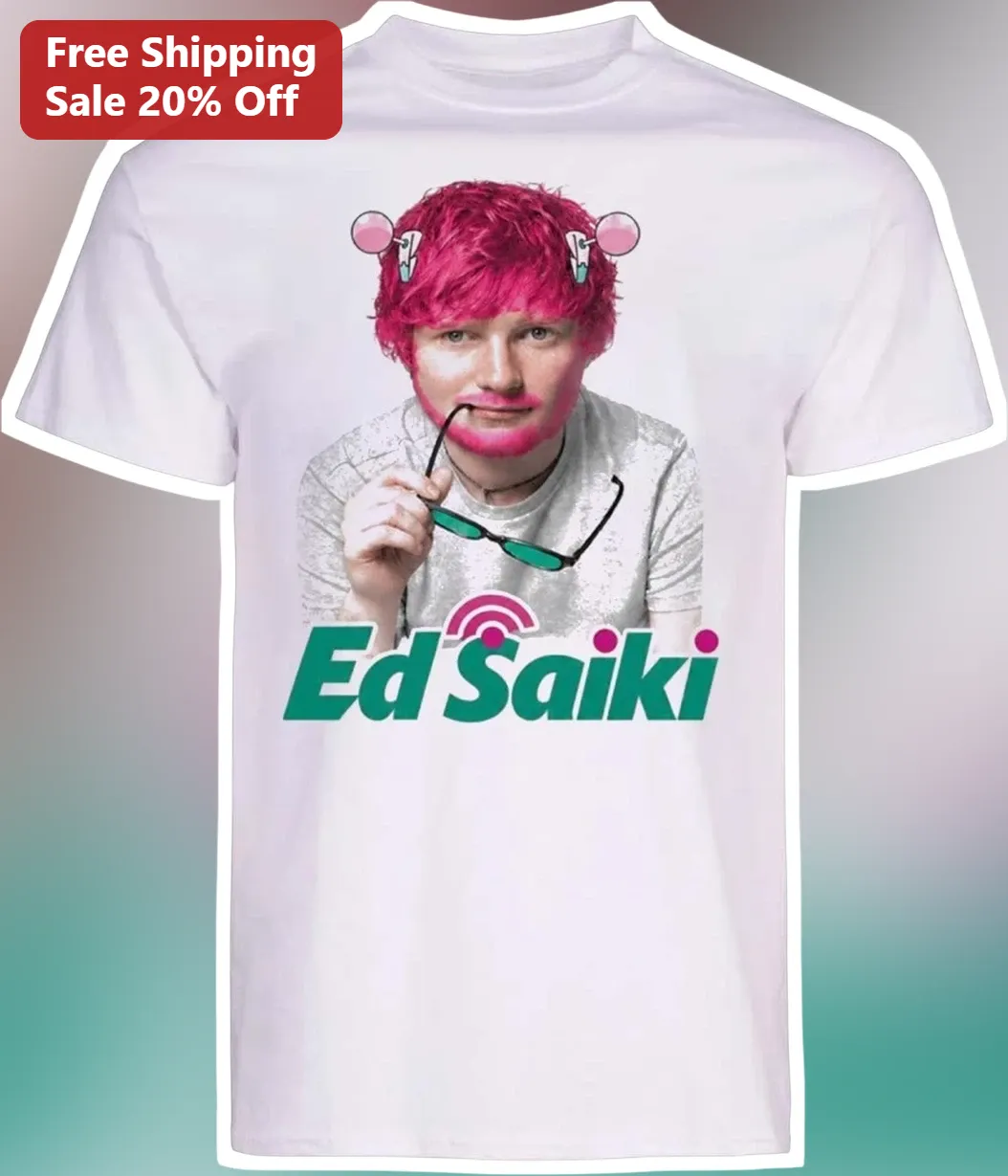 Ed Saiki Tee Ed Sheeran Kusuo Saiki Anime Mashup Graphic T-Shirt
