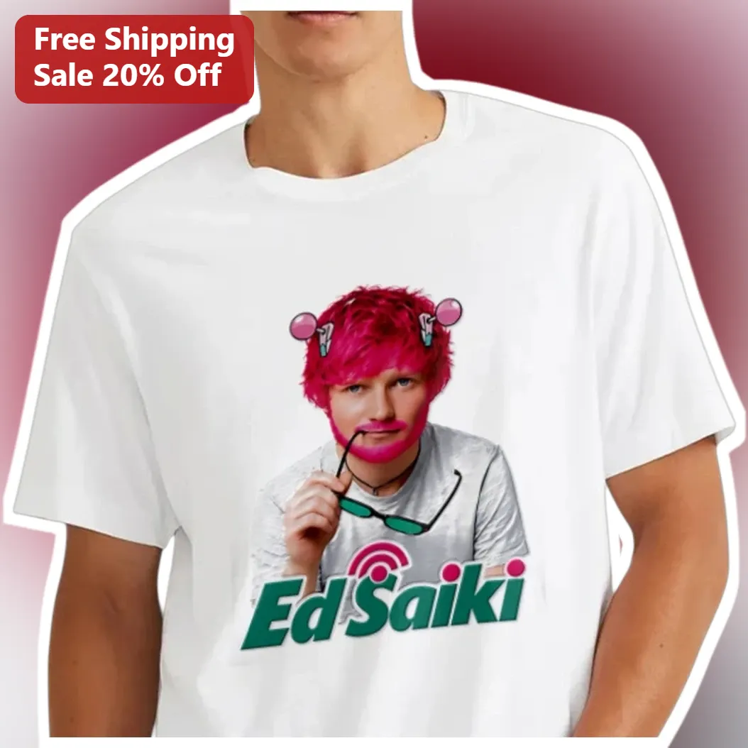 Ed Saiki Tee Kusuo Saiki Anime Graphic T-Shirt Ed Sheeran Crossover Gift