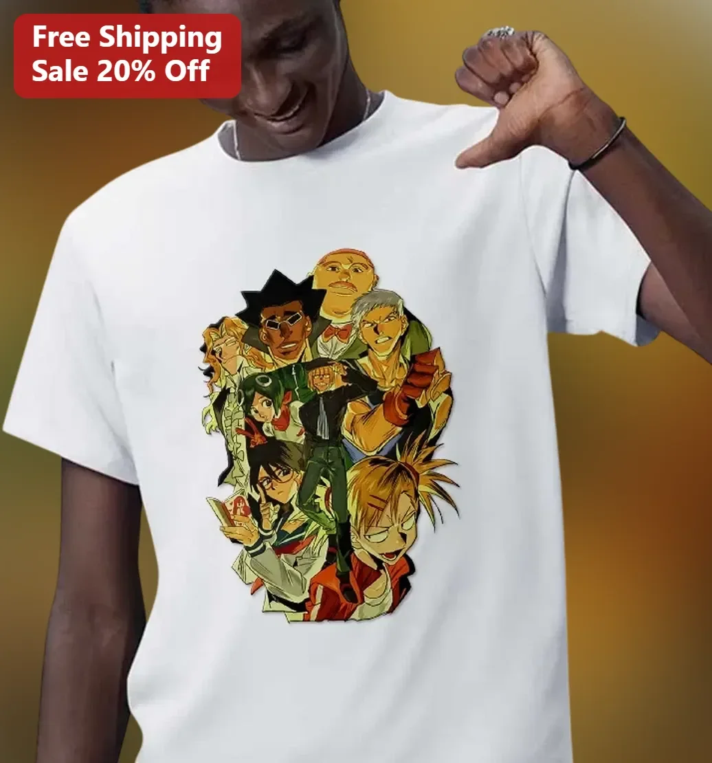 Eikichi Onizuka Great Teacher Onizuka GTO Anime Collage Graphic Tee