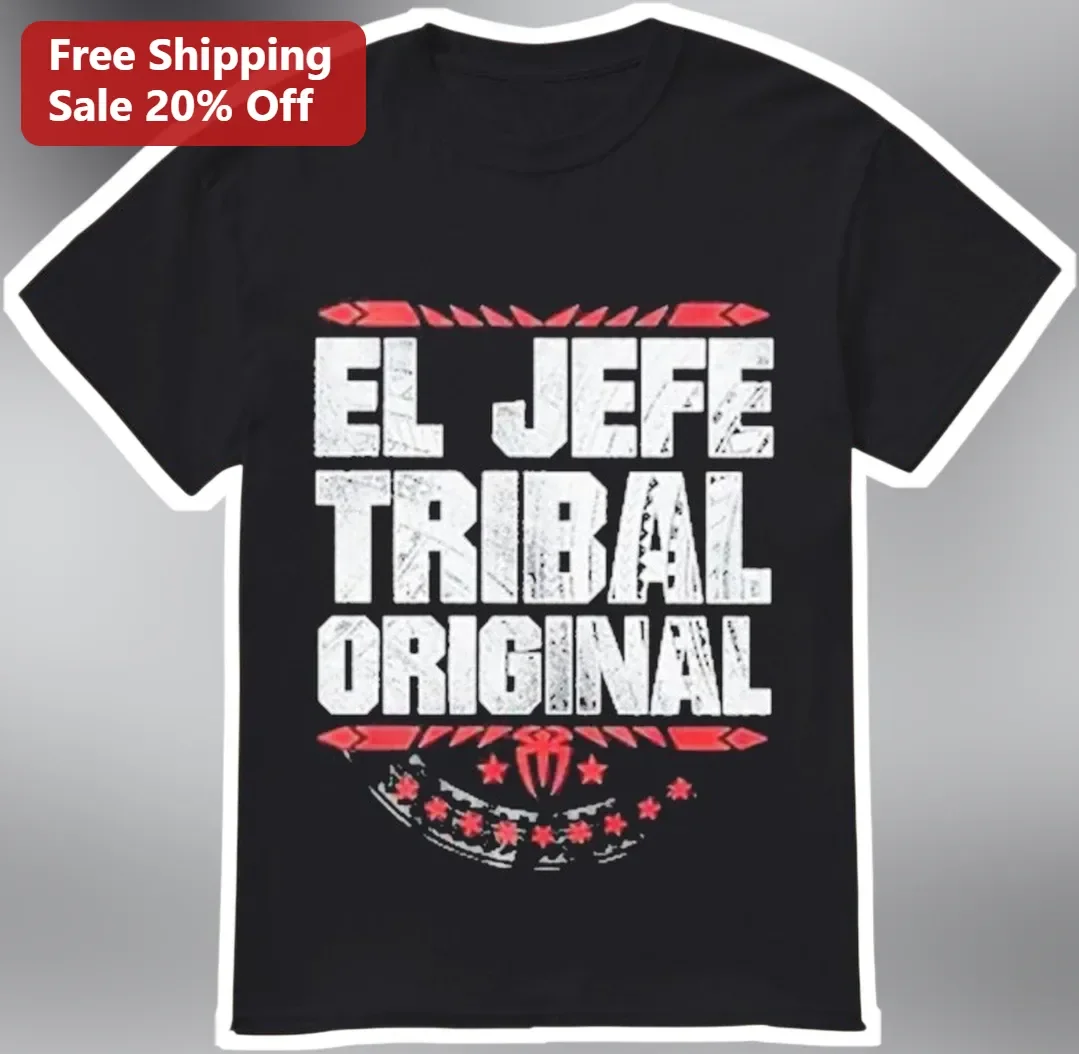 El Jefe Tribal Original Graphic Tee Urban Latin Streetwear Shirt