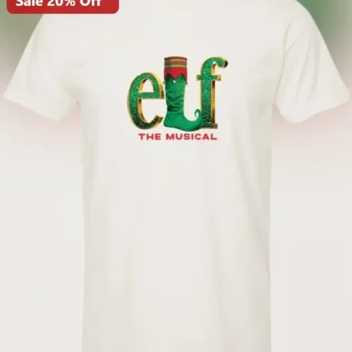 Elf The Musical Tee Holiday Broadway Fan Gift Unisex Crewneck Shirt