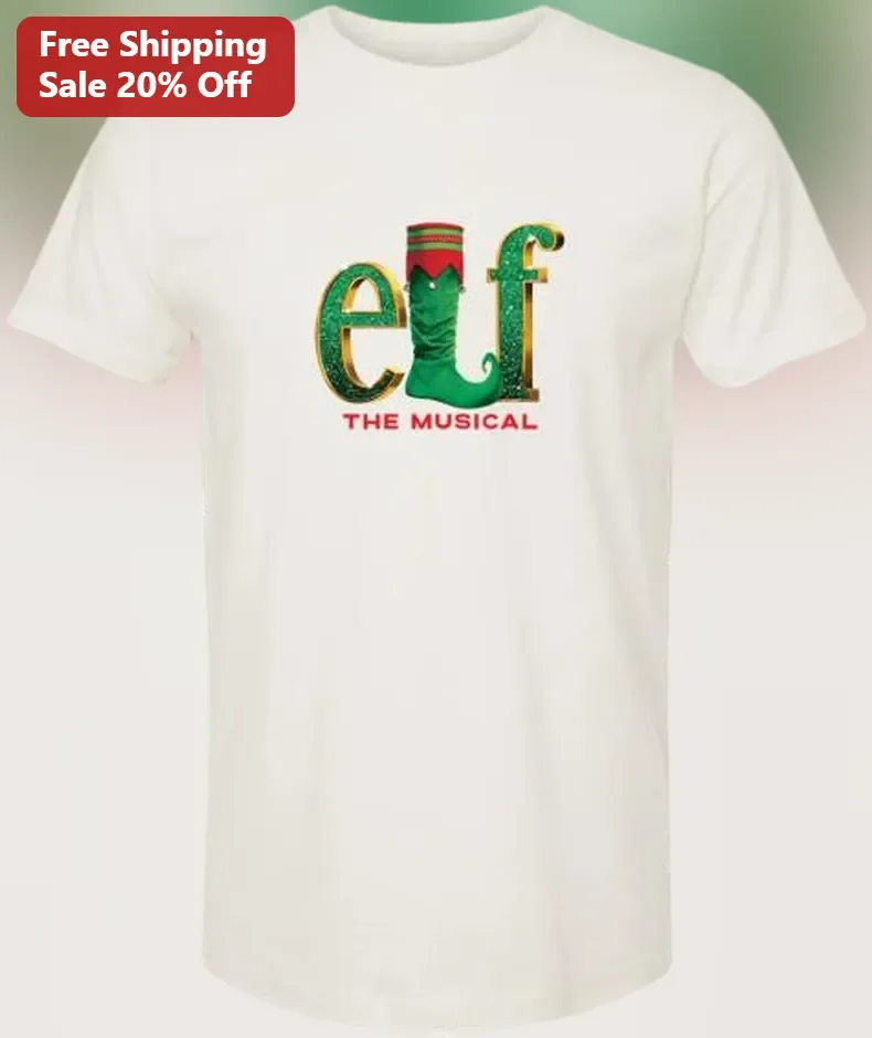 Elf The Musical Tee Holiday Broadway Fan Gift Unisex Crewneck Shirt