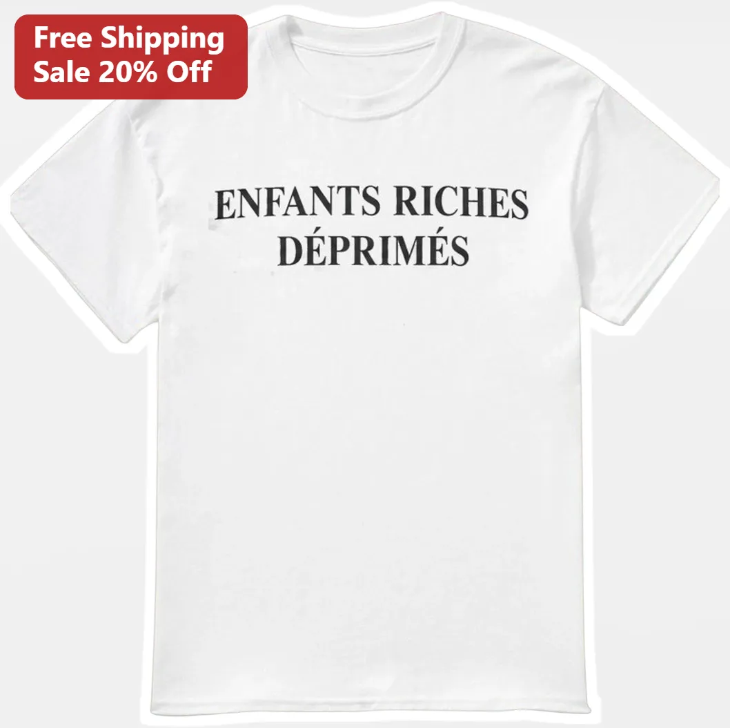 Enfants Riches Déprimés Tee Luxury Streetwear Graphic T-Shirt