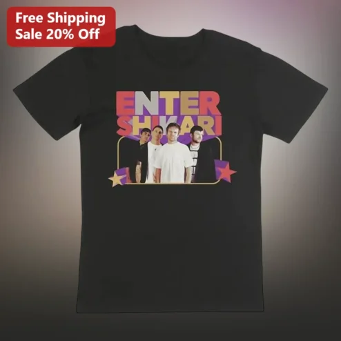 Enter Shikari Band Graphic Tee Retro Rock Merch Gift for Men Women