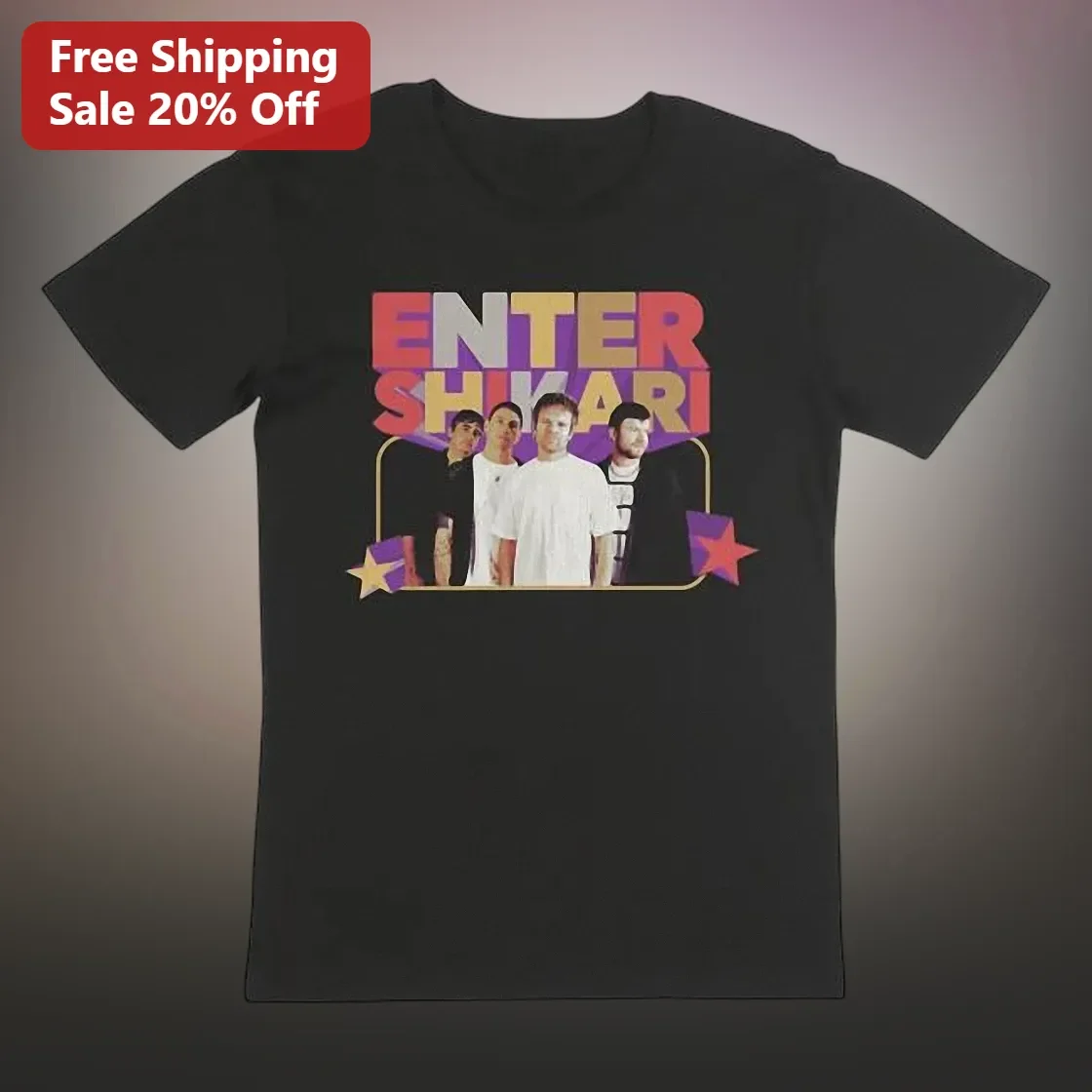 Enter Shikari Band Graphic Tee Retro Rock Merch Gift for Men Women
