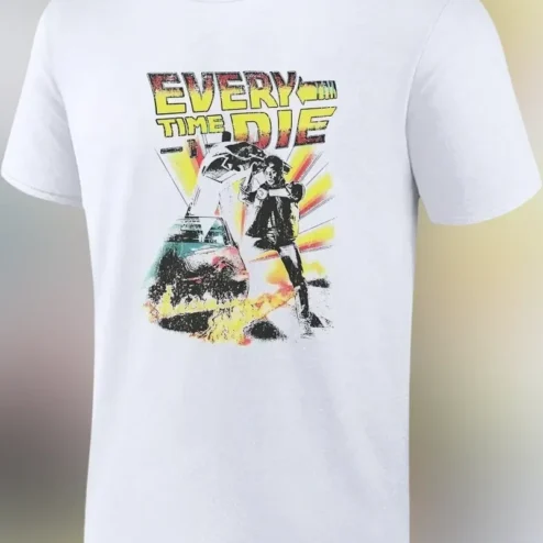 Every Time I Die Vintage Band Graphic Tee Metalcore Fan Merch Shirt