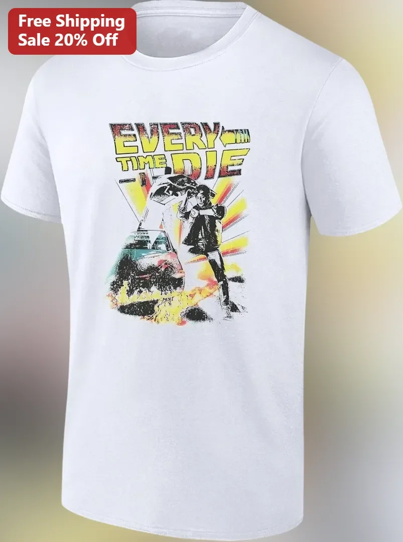 Every Time I Die Vintage Band Graphic Tee Metalcore Fan Merch Shirt