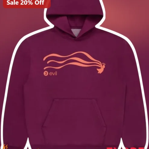 Evil Hoodie Angel Escape Meme Graphic Pullover for Gamers Streamers